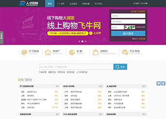 點擊查看建站案例-人才招聘網(wǎng)案例
